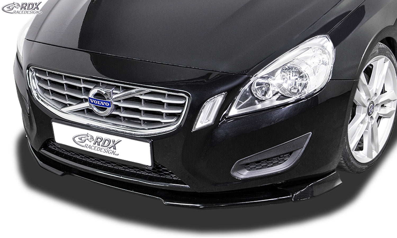 RDX Frontspoilerlippe VARIO-X für VOLVO S60 / V60 2010+ Frontlippe Front Ansatz Vorne Spoilerlippe
