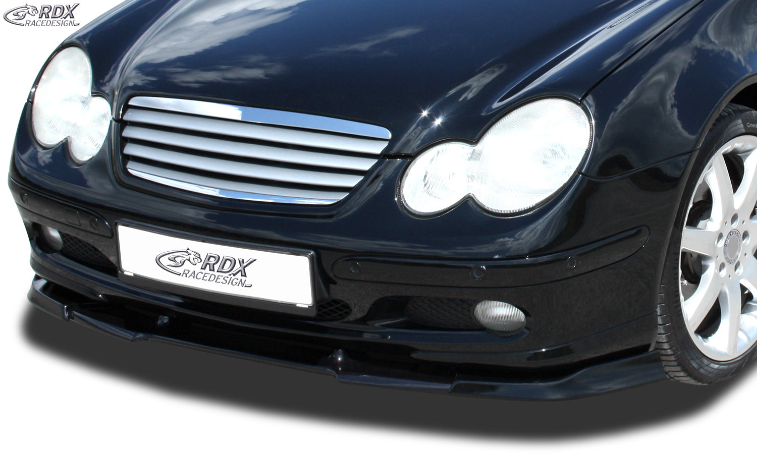 RDX Frontspoilerlippe VARIO-X für MERCEDES CLC-Klasse CL203 (-2004) Frontlippe Front Ansatz Vorne Spoilerlippe