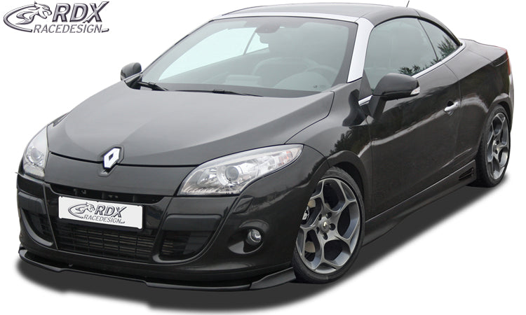 RDX Frontspoilerlippe VARIO-X für RENAULT Megane 3 Coupe / Cabrio / CC (-2012) Frontlippe Front Ansatz Vorne Spoilerlippe