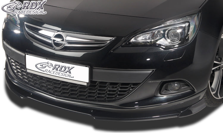 RDX Frontspoilerlippe VARIO-X für OPEL Astra J GTC (nur für OPC-Line Frontlippe!) Frontlippe Front Ansatz Vorne Spoilerlippe