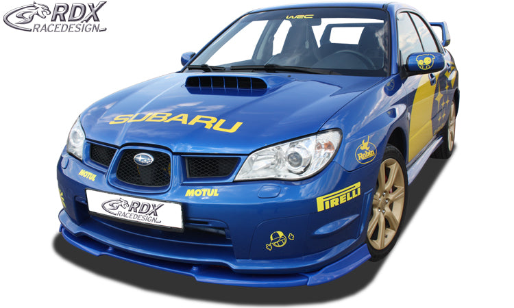 RDX Frontspoilerlippe VARIO-X für SUBARU Impreza 3 (GD) WRX 2005-2007 Frontlippe Front Ansatz Vorne Spoilerlippe