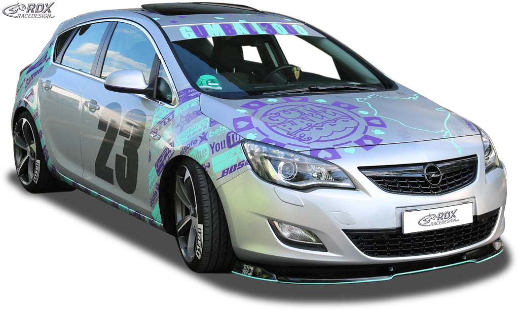 RDX Frontspoilerlippe VARIO-X für OPEL Astra J -2012 Frontlippe Front Ansatz Vorne Spoilerlippe