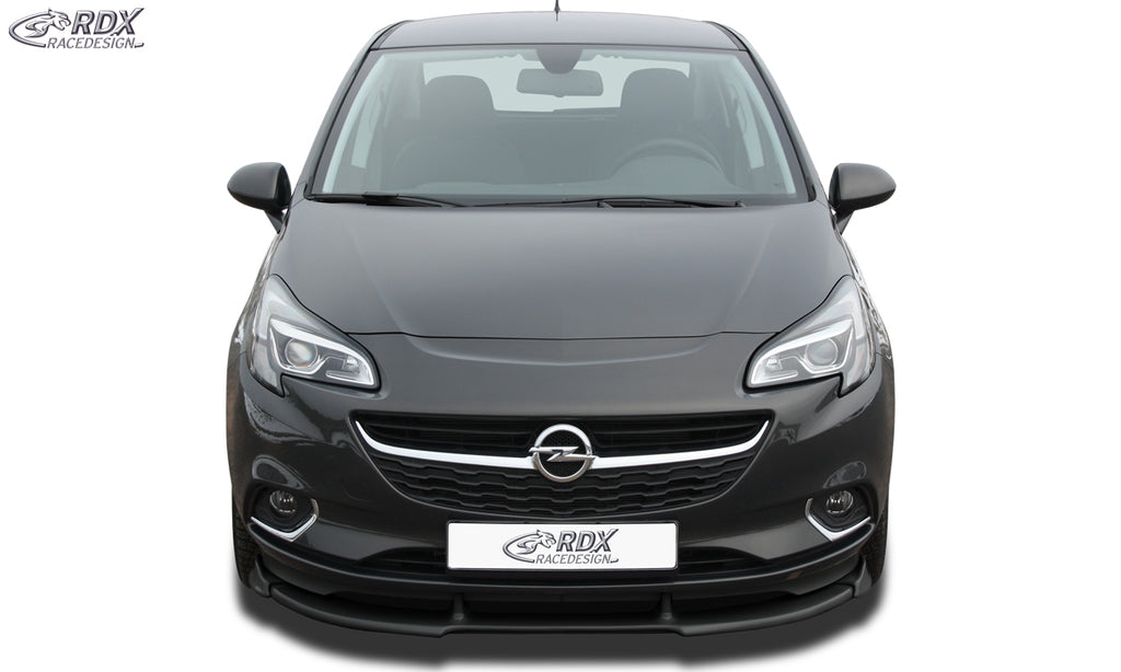 RDX Frontspoilerlippe VARIO-X für OPEL Corsa E Frontlippe Front Ansatz Vorne Spoilerlippe