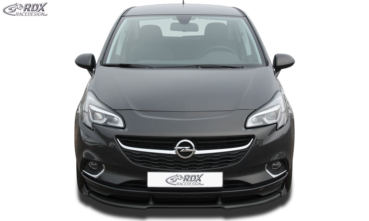 RDX Frontspoilerlippe VARIO-X für OPEL Corsa E Frontlippe Front Ansatz Vorne Spoilerlippe