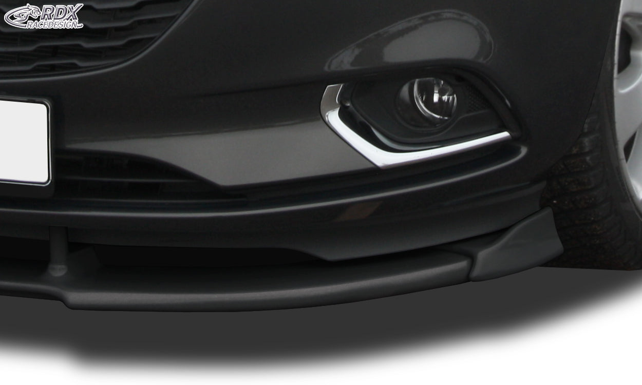RDX Frontspoilerlippe VARIO-X für OPEL Corsa E Frontlippe Front Ansatz Vorne Spoilerlippe