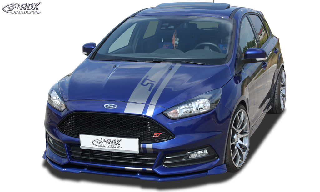 RDX Frontspoilerlippe VARIO-X für FORD Focus 3 ST Facelift (2015+) Frontlippe Front Ansatz Vorne Spoilerlippe