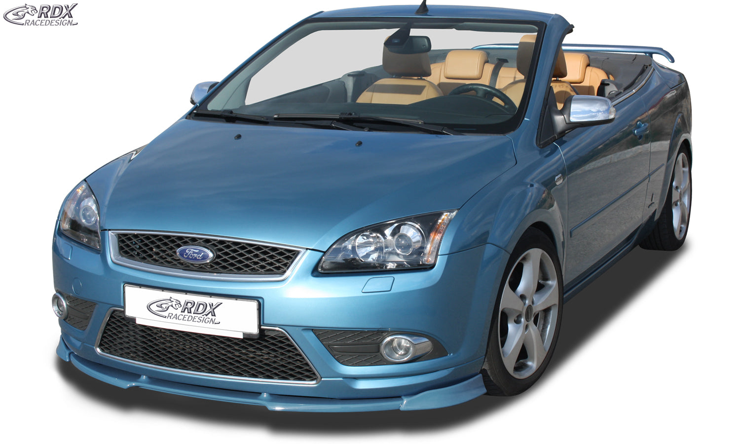 RDX Frontspoilerlippe VARIO-X für FORD Focus CC -2008 Frontlippe Front Ansatz Vorne Spoilerlippe