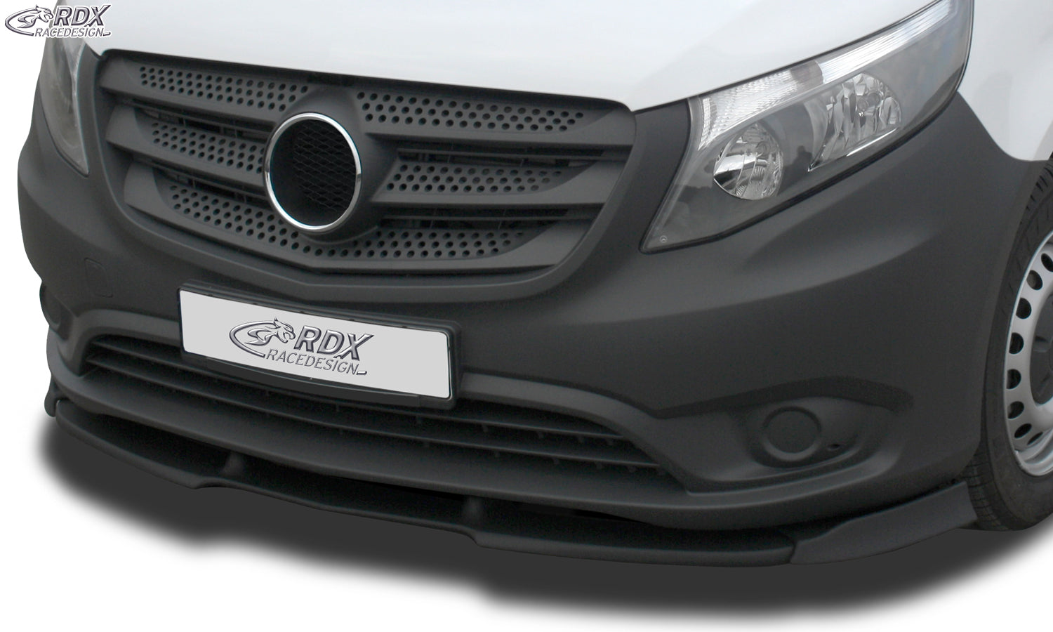 RDX Frontspoilerlippe VARIO-X für MERCEDES Vito W447 Frontlippe Front Ansatz Vorne Spoilerlippe