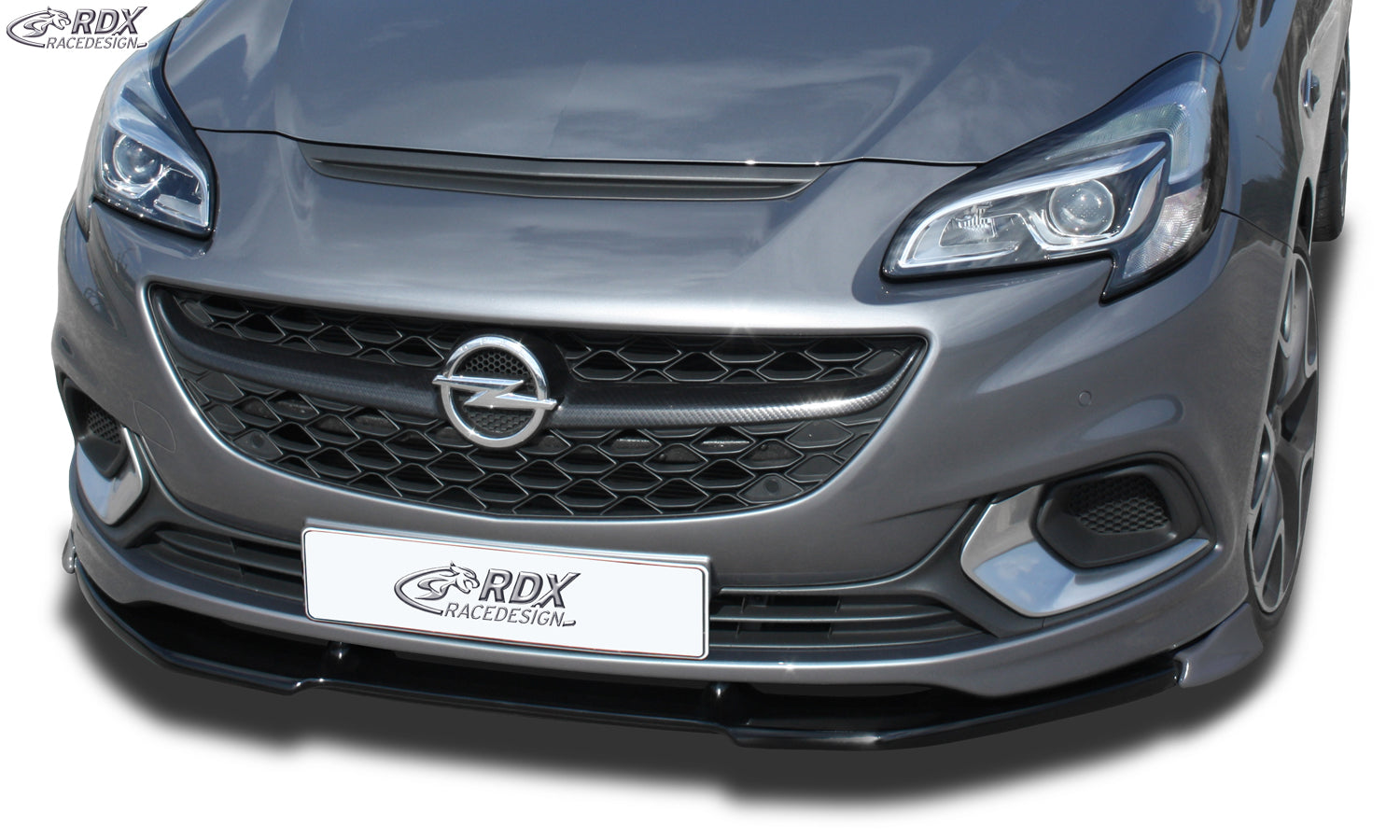 RDX Frontspoilerlippe VARIO-X für OPEL Corsa E OPC 2015+ Frontlippe Front Ansatz Vorne Spoilerlippe
