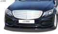 RDX Frontspoilerlippe VARIO-X für MERCEDES C-Klasse W205, S205, C205 (-2018) "V1" Frontlippe Front Ansatz Vorne Spoilerlippe
