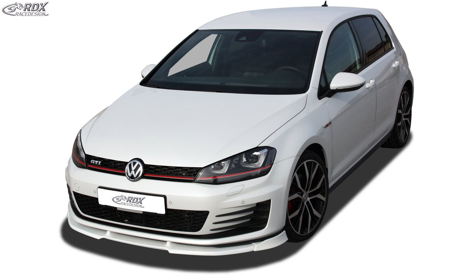 RDX Frontspoilerlippe VARIO-X für VW Golf 7 GTI / GTD Frontlippe Front Ansatz Vorne Spoilerlippe