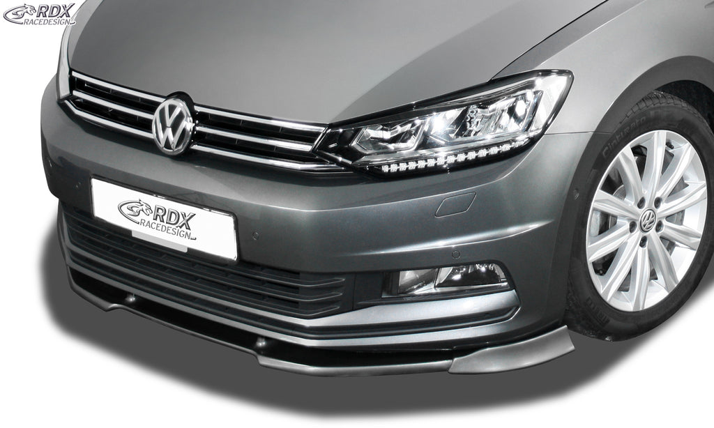 RDX Frontspoilerlippe VARIO-X für VW Touran 5T 2015+ Frontlippe Front Ansatz Vorne Spoilerlippe