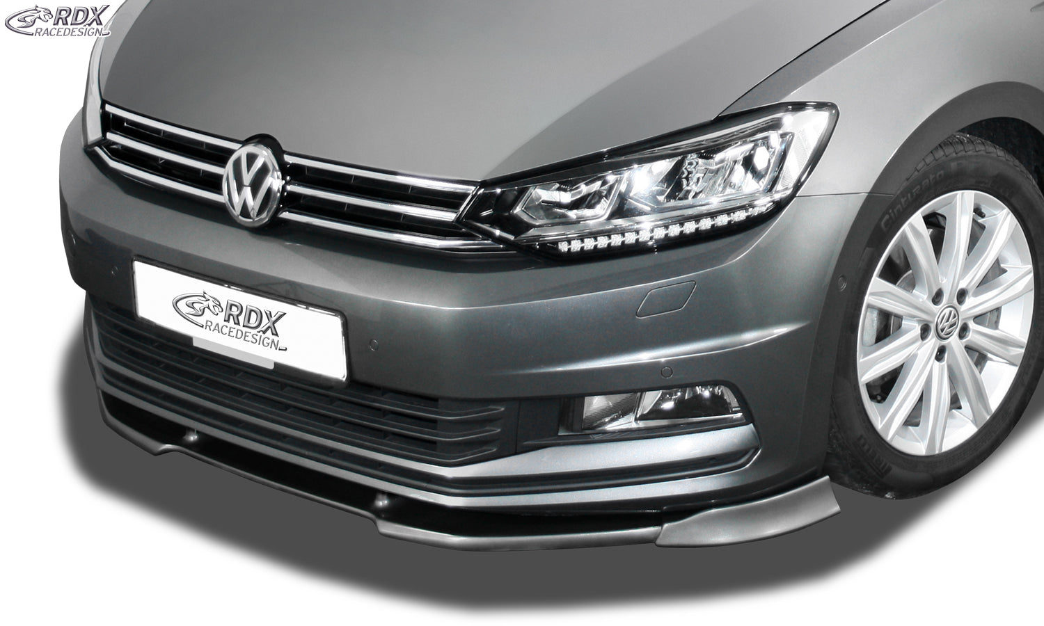 RDX Frontspoilerlippe VARIO-X für VW Touran 5T 2015+ Frontlippe Front Ansatz Vorne Spoilerlippe