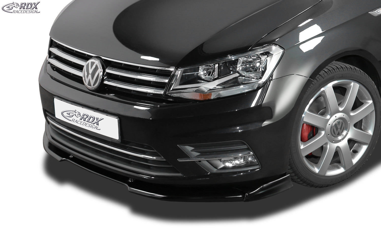 RDX Frontspoilerlippe VARIO-X für VW Caddy 2K (2015-2020) Frontlippe "V1" Front Ansatz Vorne Spoilerlippe