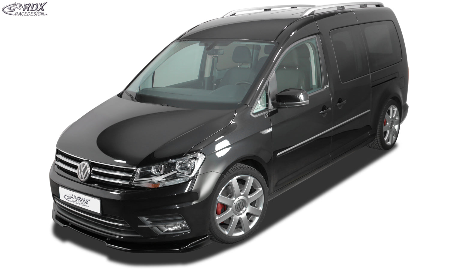 RDX Frontspoilerlippe VARIO-X für VW Caddy 2K (2015-2020) Frontlippe "V1" Front Ansatz Vorne Spoilerlippe