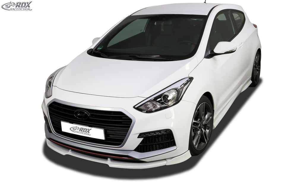 RDX Frontspoilerlippe VARIO-X für HYUNDAI i30 Turbo GD (incl Coupe) Frontlippe Front Ansatz Vorne Spoilerlippe