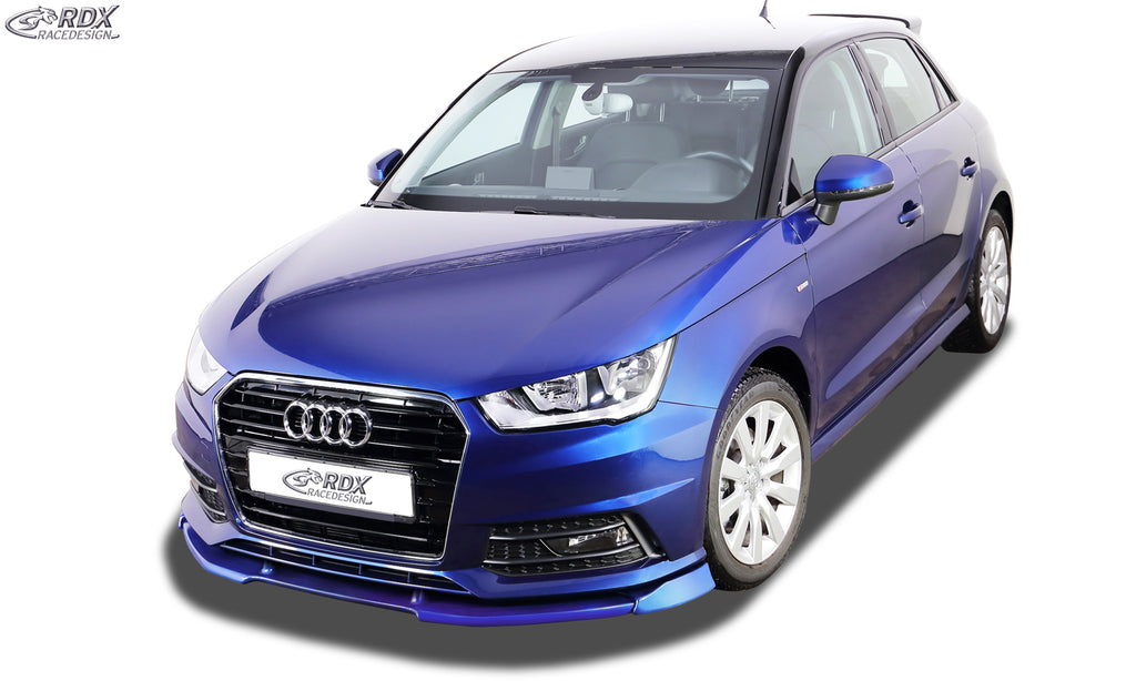 RDX Frontspoilerlippe VARIO-X für AUDI A1 8X & A1 8XA Sportback S-Line (01/2015+) Frontlippe Front Ansatz Vorne Spoilerlippe