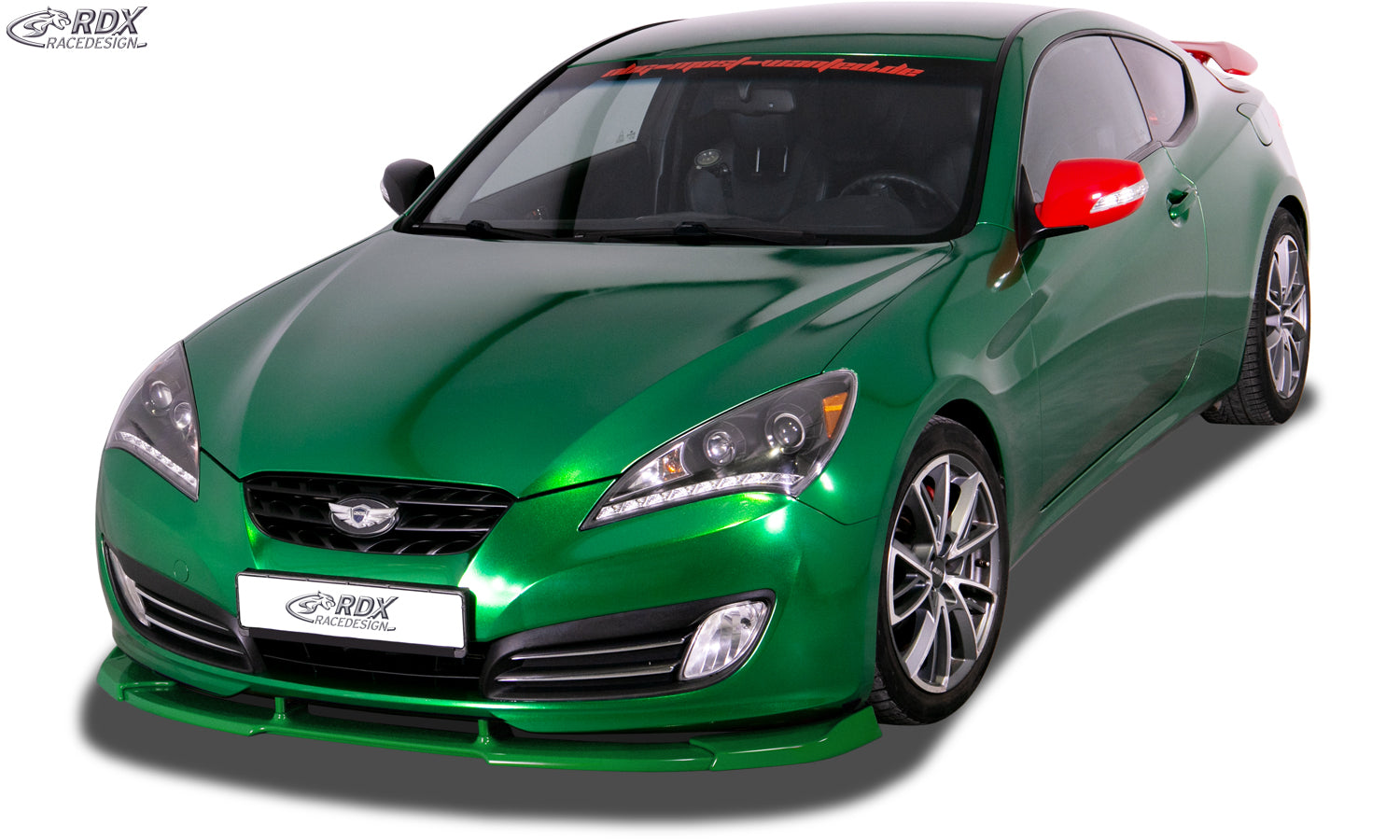 RDX Frontspoilerlippe VARIO-X für HYUNDAI Genesis Coupe 2008-2012 Frontlippe Front Ansatz Vorne Spoilerlippe