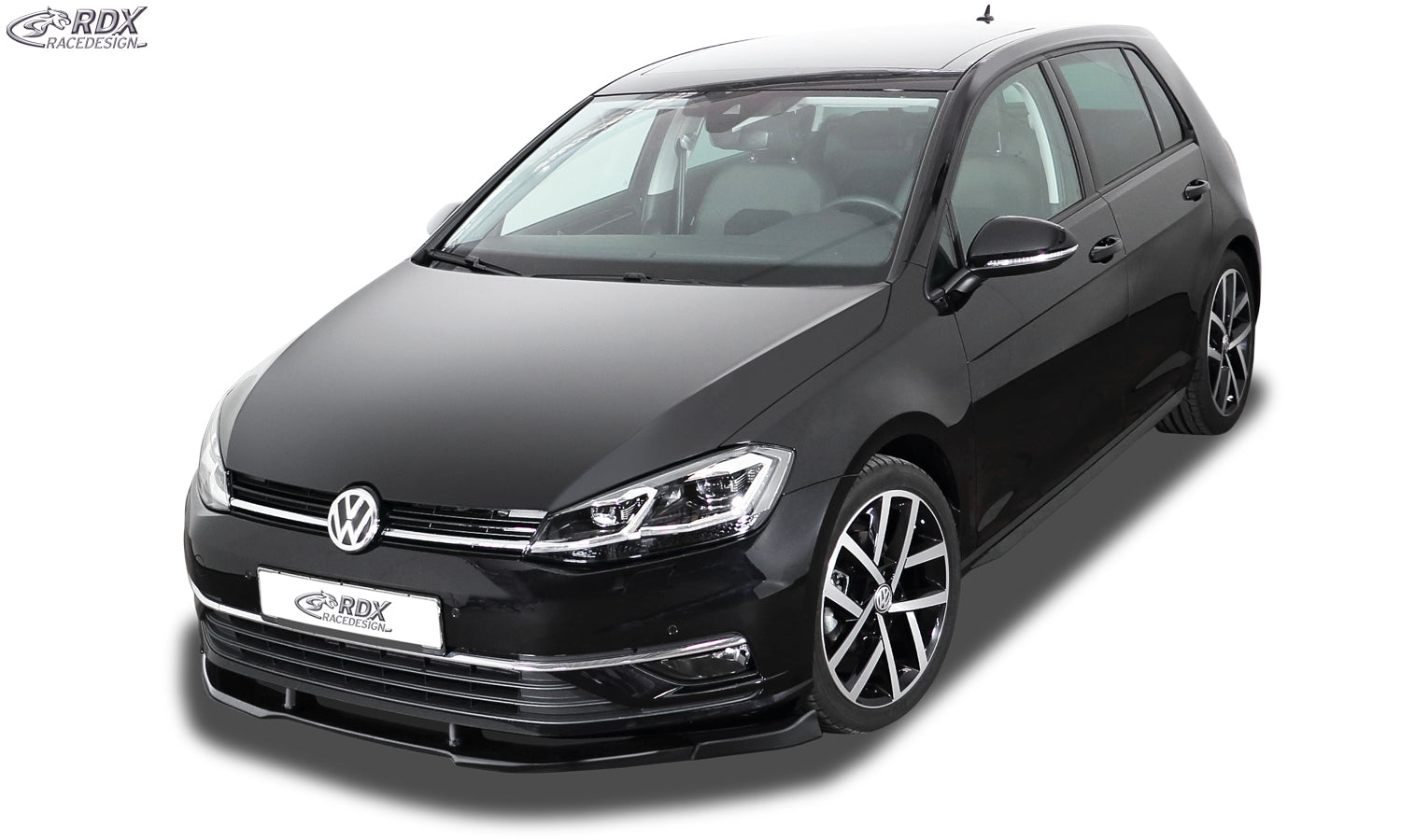 RDX Frontspoilerlippe VARIO-X für VW Golf 7 Facelift 2017+ Frontlippe Front Ansatz Vorne Spoilerlippe
