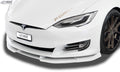 RDX Frontspoilerlippe VARIO-X für TESLA Model S 2016+ Frontlippe Front Ansatz Vorne Spoilerlippe
