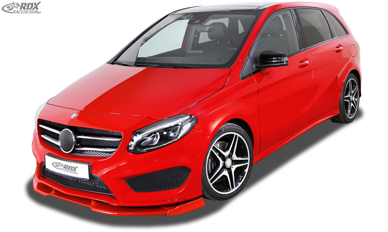 RDX Frontspoilerlippe VARIO-X für MERCEDES B-Klasse W 246 AMG-Line Frontlippe Front Ansatz Vorne Spoilerlippe