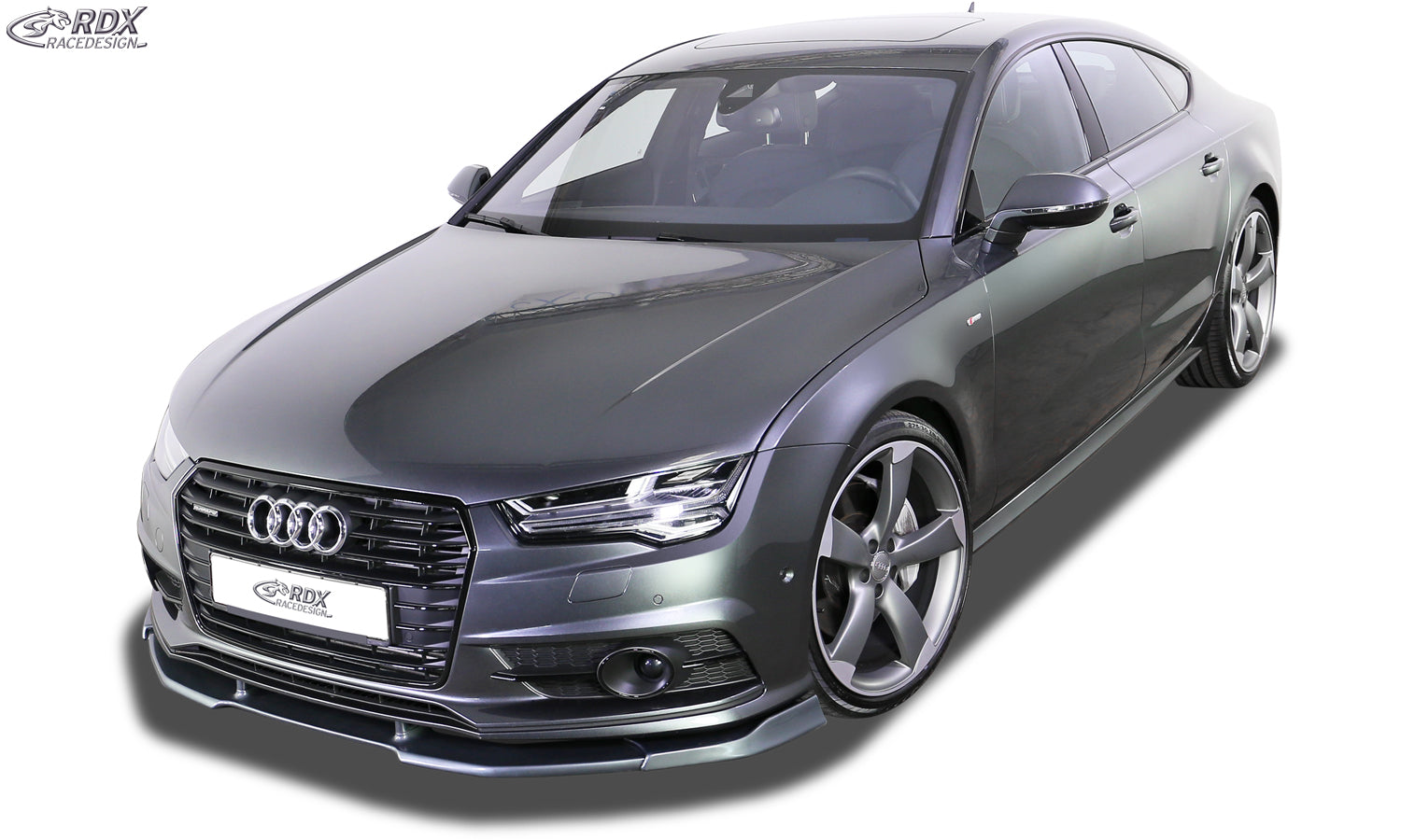 RDX Frontspoilerlippe VARIO-X für AUDI A7 & S7 2014-2018 (S-Line bzw. S7 Frontstoßstange) Frontlippe Front Ansatz Vorne Spoilerlippe