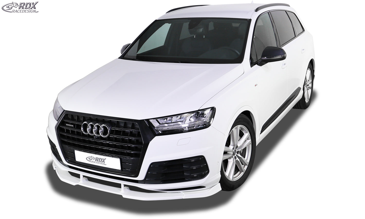 RDX Frontspoilerlippe VARIO-X für AUDI Q7 S-Line (4M) Frontlippe Front Ansatz Vorne Spoilerlippe