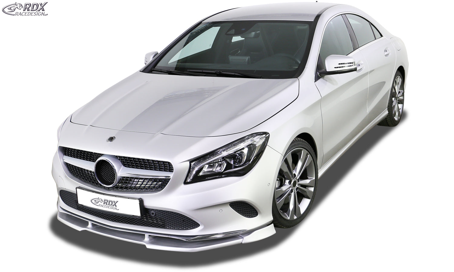 RDX Frontspoilerlippe VARIO-X für MERCEDES CLA C117/W117 2016+ Frontlippe Front Ansatz Vorne Spoilerlippe