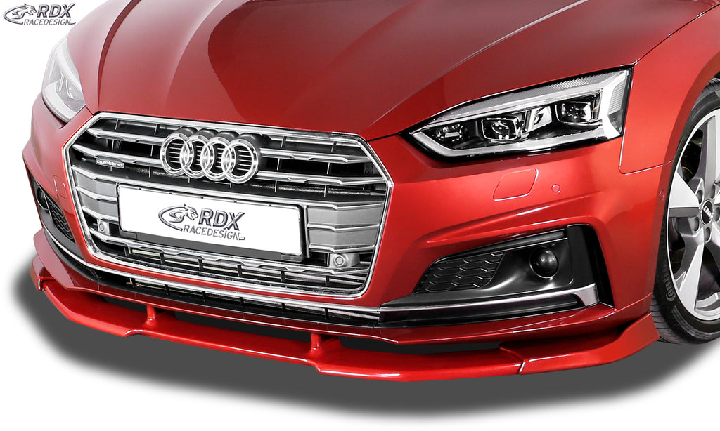 RDX Frontspoilerlippe VARIO-X für AUDI A5 S-Line / S5 (F5, -2020) (Coupe + Cabrio + Sportback) Frontlippe Front Ansatz Vorne Spoilerlippe