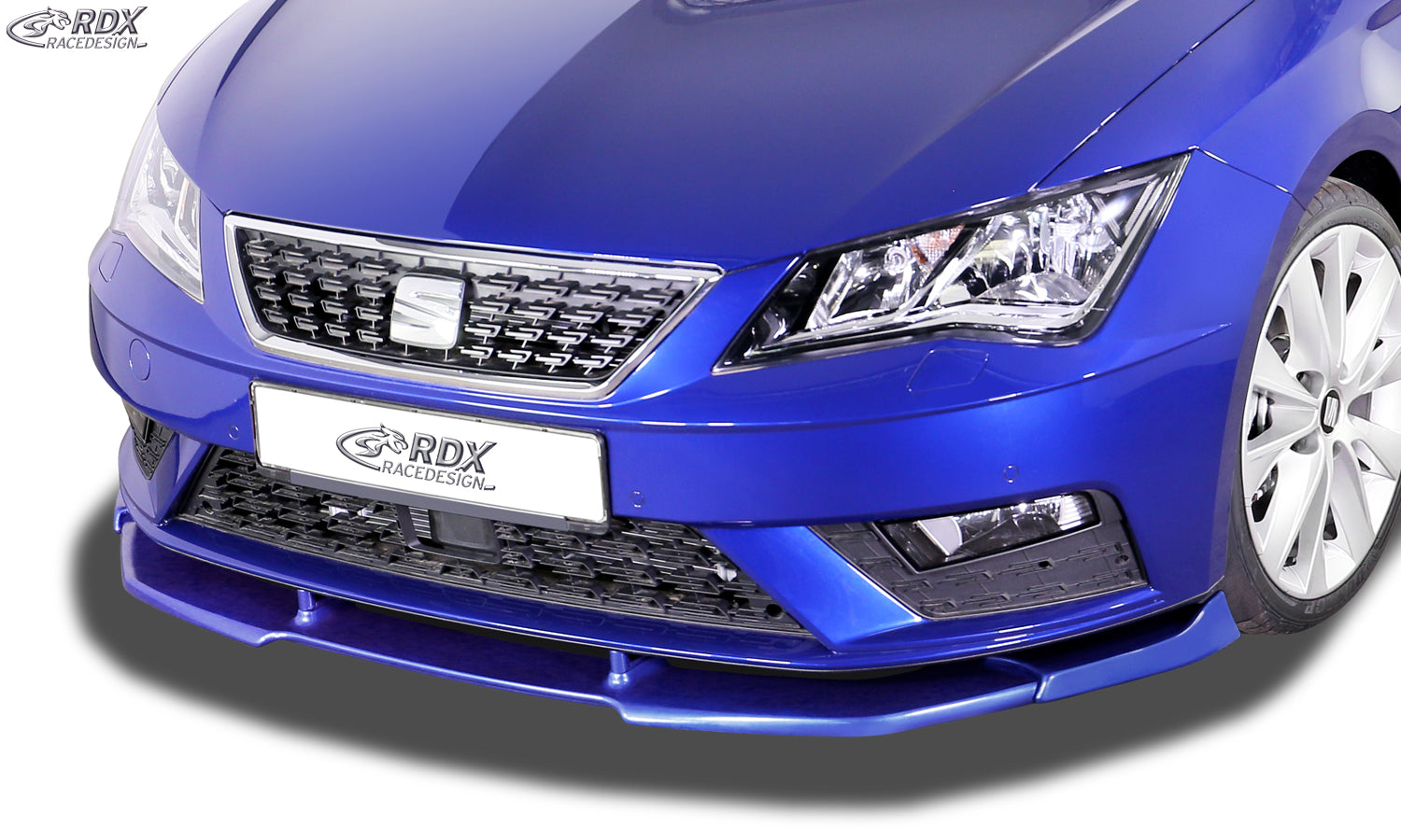 RDX Frontspoilerlippe VARIO-X für SEAT Leon 5F Facelift 2017+ (auch SC und ST) Frontlippe Front Ansatz Vorne Spoilerlippe