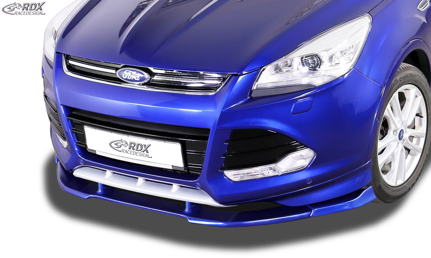 RDX Frontspoilerlippe VARIO-X für FORD Kuga 2 Individual / ST-Line (DM2) 2012-2016 Frontlippe Front Ansatz Vorne Spoilerlippe