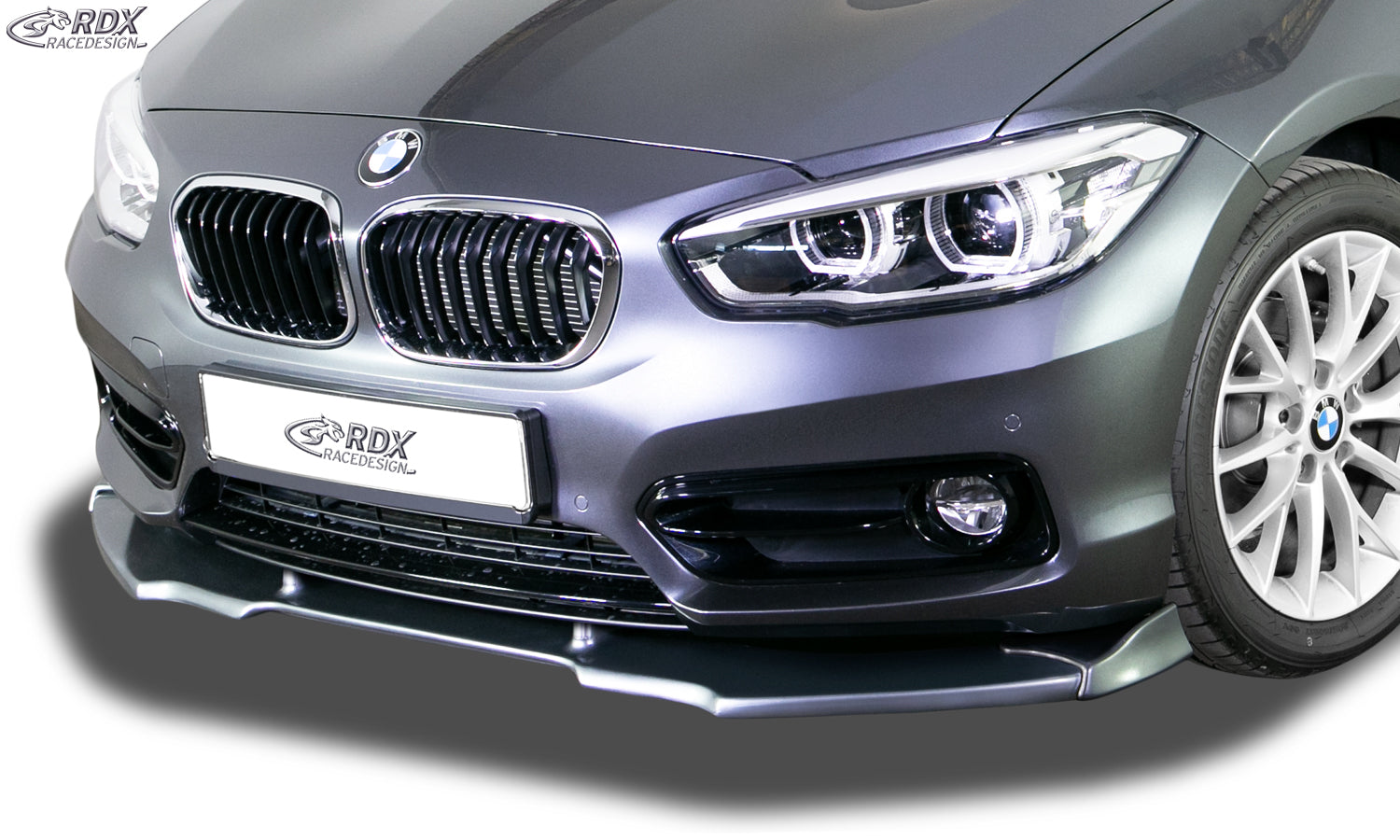 RDX Frontspoilerlippe VARIO-X für BMW 1er F20 / F21 2015+ (auch Sportline) Frontlippe Front Ansatz Vorne Spoilerlippe