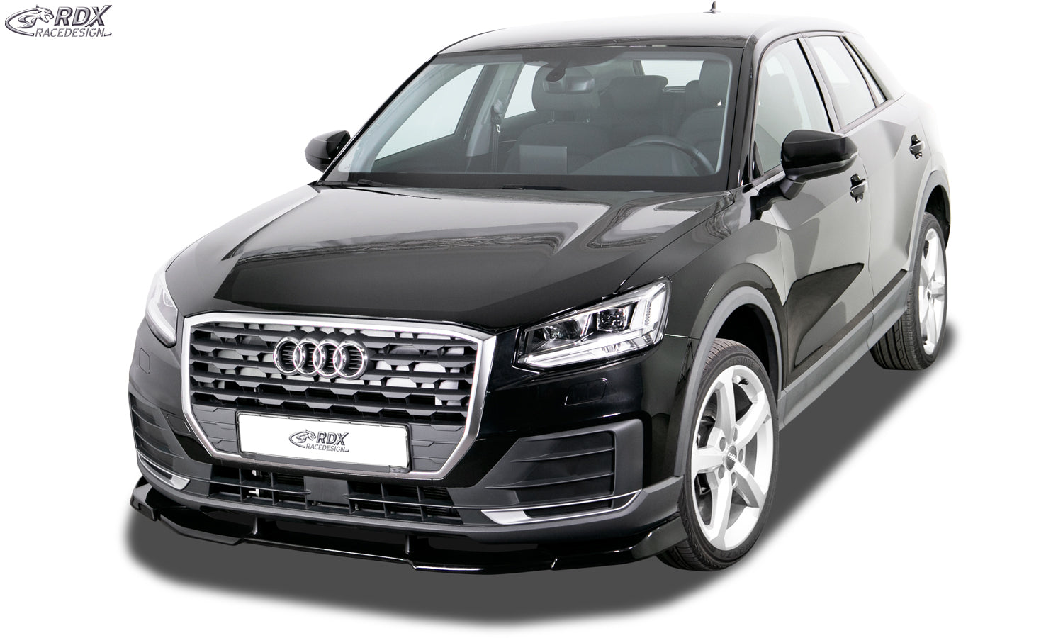 RDX Frontspoilerlippe VARIO-X für AUDI Q2 2016+ Frontlippe Front Ansatz Vorne Spoilerlippe