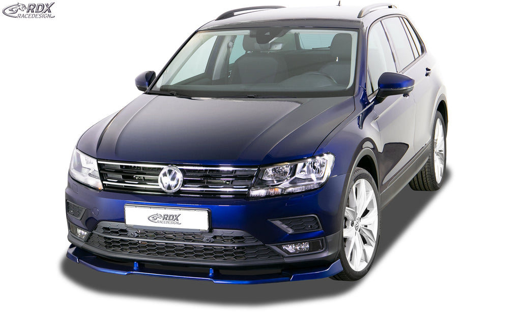 RDX Frontspoilerlippe VARIO-X für VW Tiguan (2016+) Frontlippe Front Ansatz Vorne Spoilerlippe