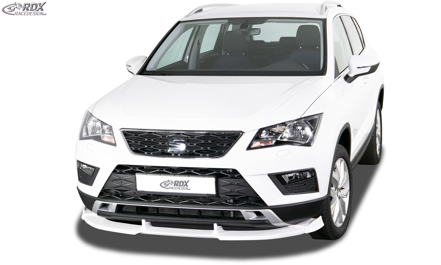 RDX Frontspoilerlippe VARIO-X für SEAT Ateca Frontlippe Front Ansatz Vorne Spoilerlippe