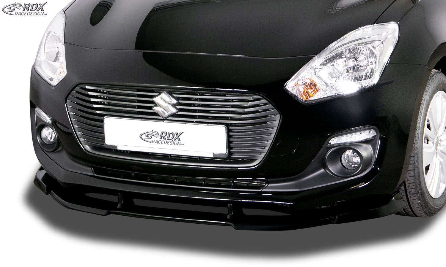 RDX Frontspoilerlippe VARIO-X für SUZUKI Swift RZ/AZ 2017+ Frontlippe Front Ansatz Vorne Spoilerlippe