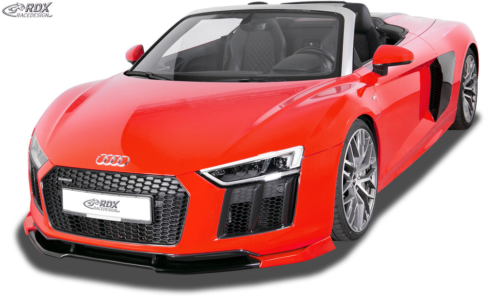 RDX Frontspoilerlippe VARIO-X für AUDI R8 / R8 Spyder (4S) 2015+ Frontlippe Front Ansatz Vorne Spoilerlippe
