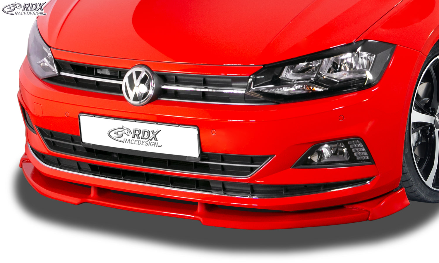 RDX Frontspoilerlippe VARIO-X für VW Polo 2G Frontlippe Front Ansatz Vorne Spoilerlippe