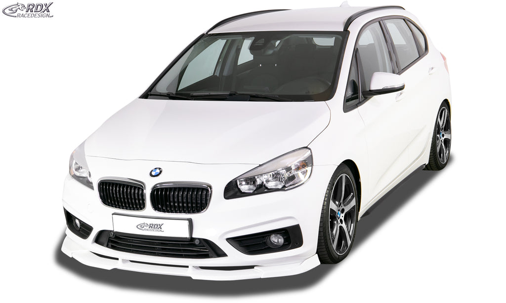 RDX Frontspoilerlippe VARIO-X für BMW 2er F45 Active Tourer / F46 Gran Tourer (2015-2018) Frontlippe Front Ansatz Vorne Spoilerlippe