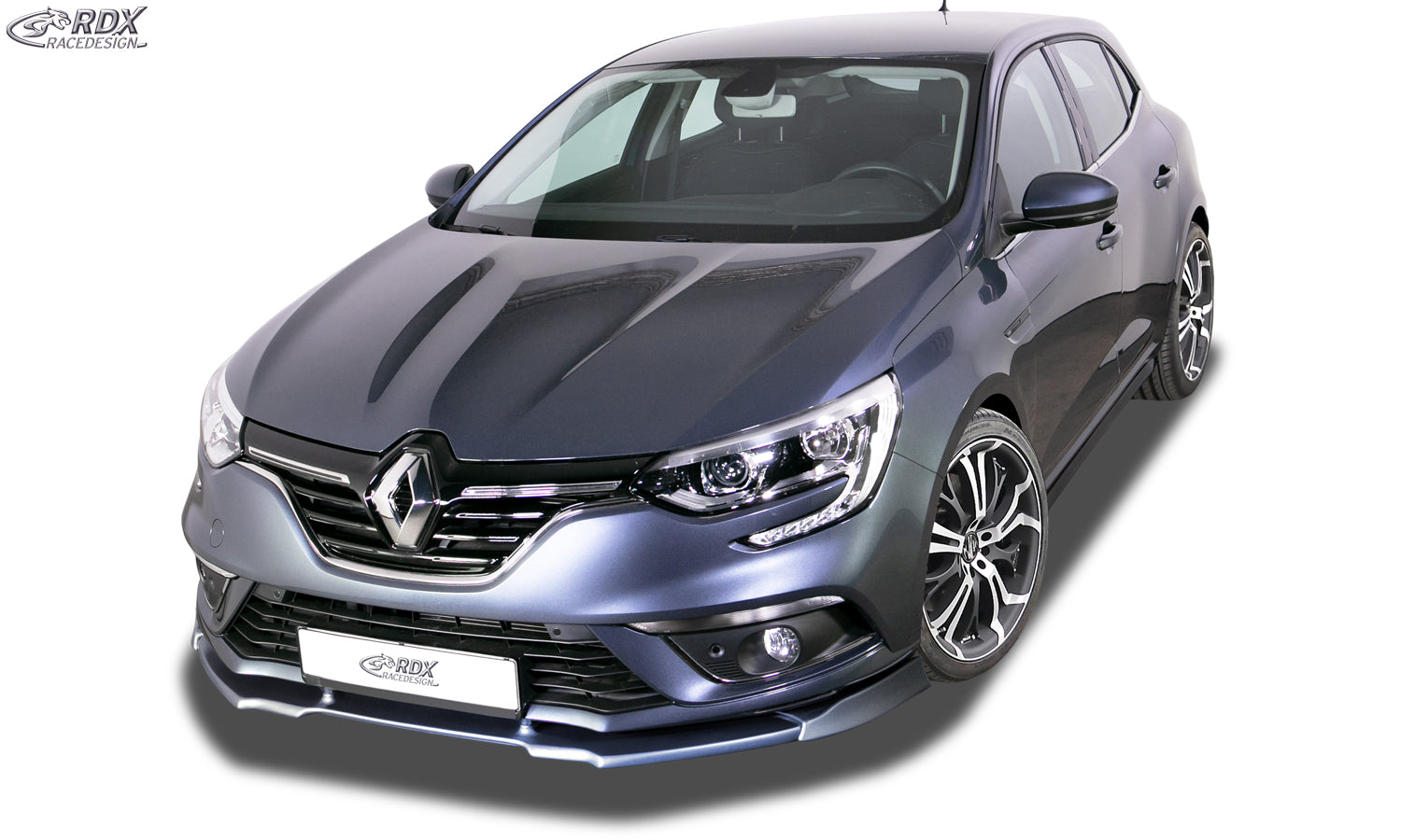RDX Frontspoilerlippe VARIO-X für RENAULT Megane 4 Limousine & Grandtour Frontlippe Front Ansatz Vorne Spoilerlippe