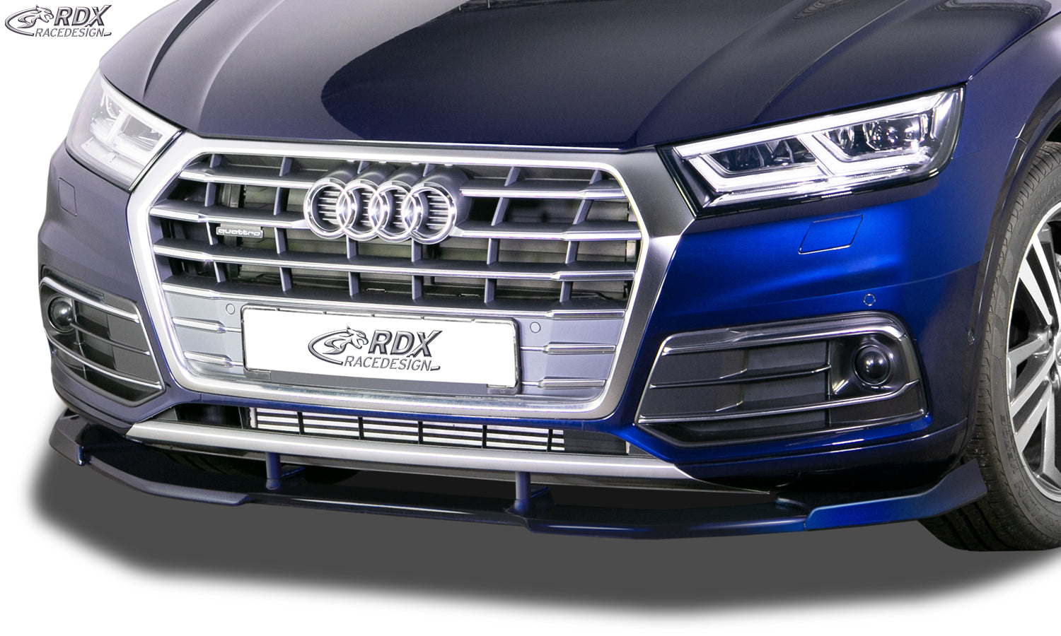 RDX Frontspoilerlippe VARIO-X für AUDI Q5 (FY) Frontlippe Front Ansatz Vorne Spoilerlippe