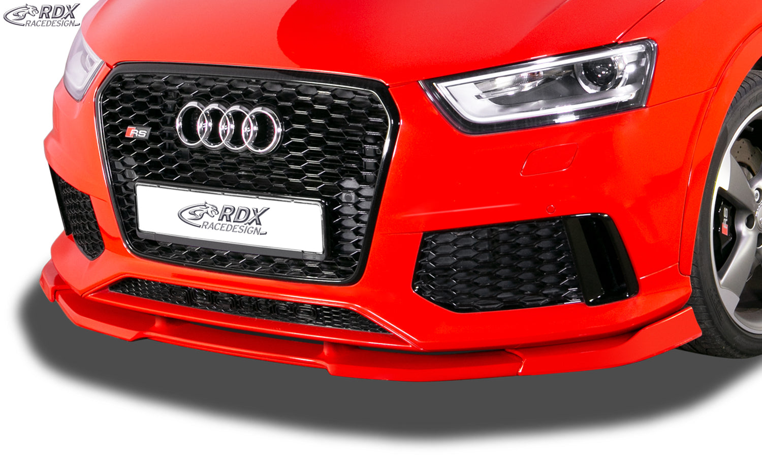 RDX Frontspoilerlippe VARIO-X für AUDI RS Q3 8U (2013-2018) Frontlippe Front Ansatz Vorne Spoilerlippe
