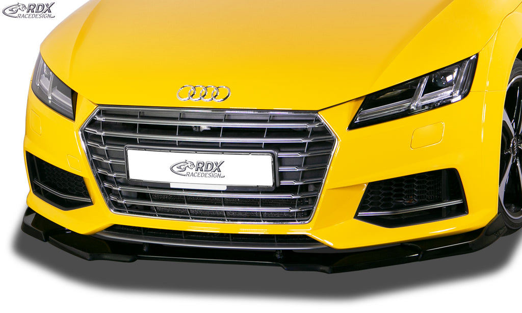 RDX Frontspoilerlippe VARIO-X für AUDI TT (FV/8S) -2018 (S-Line Frontstoßstange) Frontlippe Front Ansatz Vorne Spoilerlippe