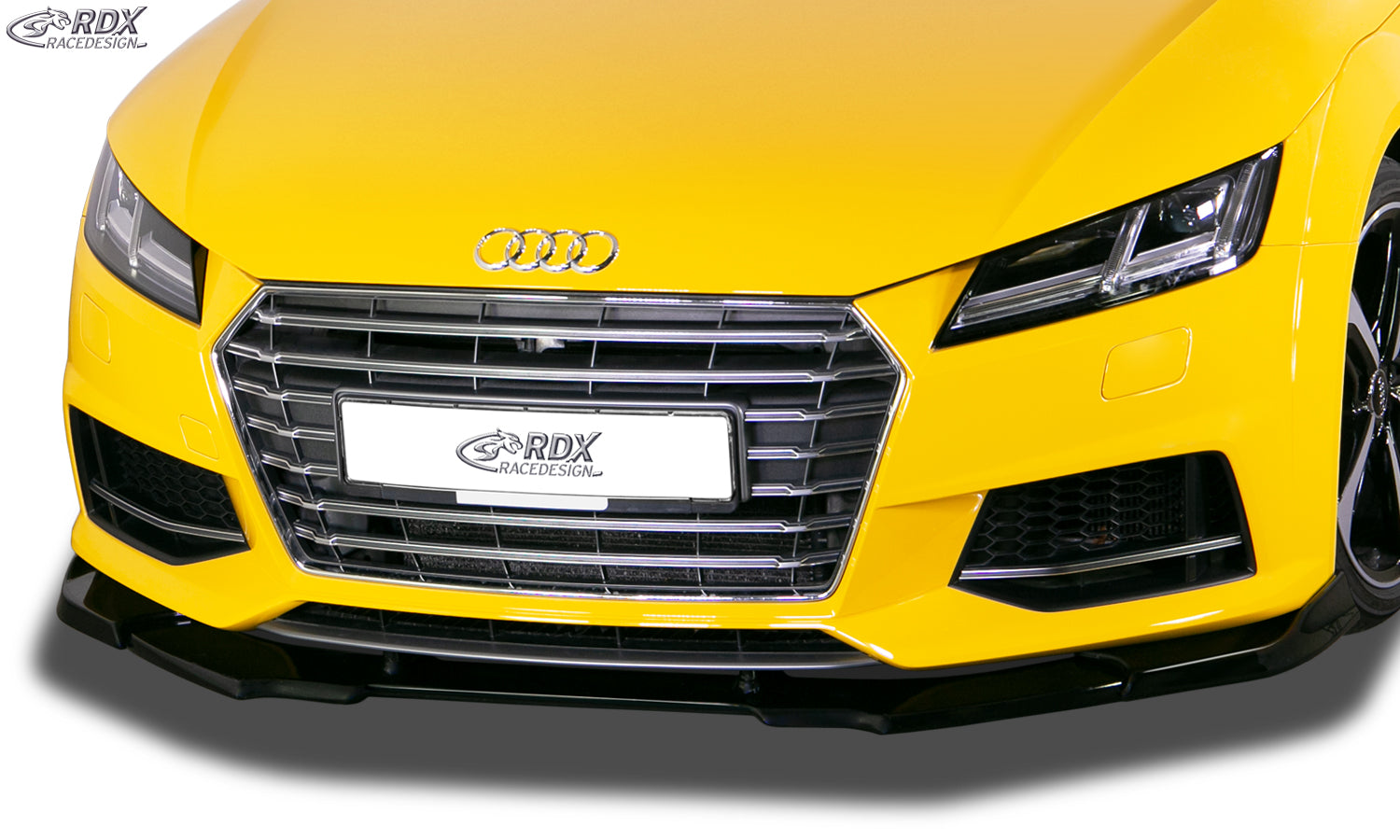 RDX Frontspoilerlippe VARIO-X für AUDI TT (FV/8S) -2018 (S-Line Frontstoßstange) Frontlippe Front Ansatz Vorne Spoilerlippe