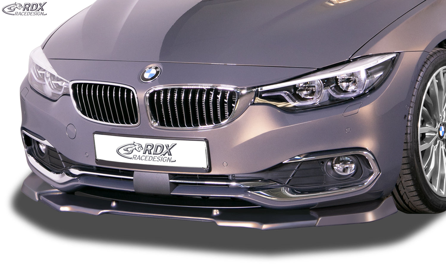 RDX Frontspoilerlippe VARIO-X für BMW 4er F32 / F33 / F36 (-2017) Frontlippe Front Ansatz Vorne Spoilerlippe
