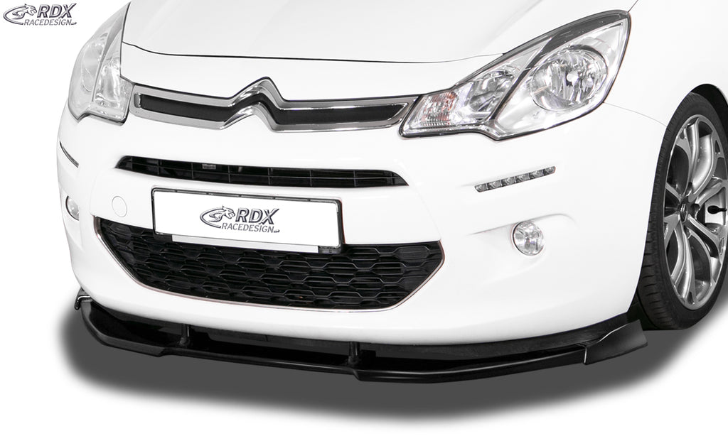 RDX Frontspoilerlippe VARIO-X für CITROEN C3 2013-2017 Frontlippe Front Ansatz Vorne Spoilerlippe