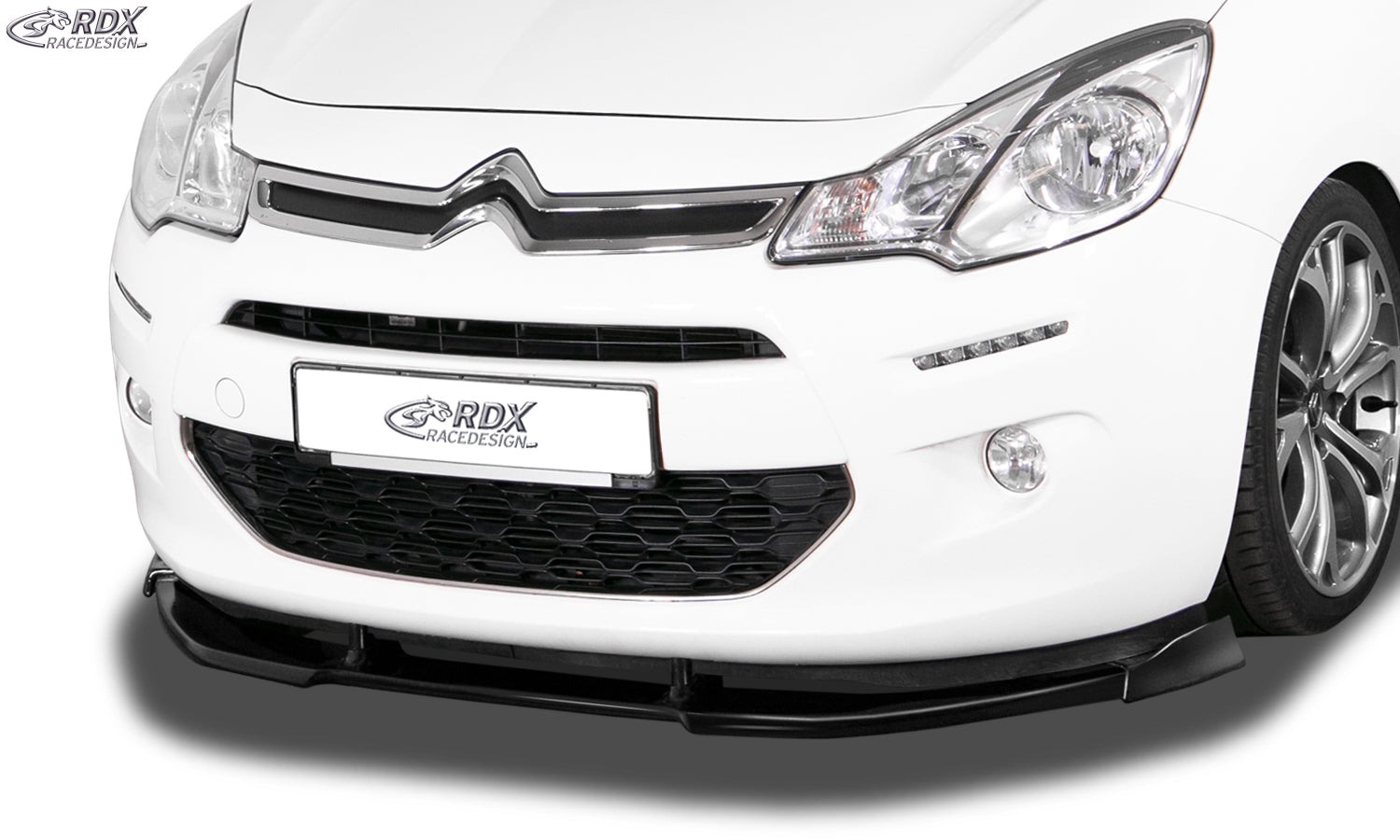 RDX Frontspoilerlippe VARIO-X für CITROEN C3 2013-2017 Frontlippe Front Ansatz Vorne Spoilerlippe