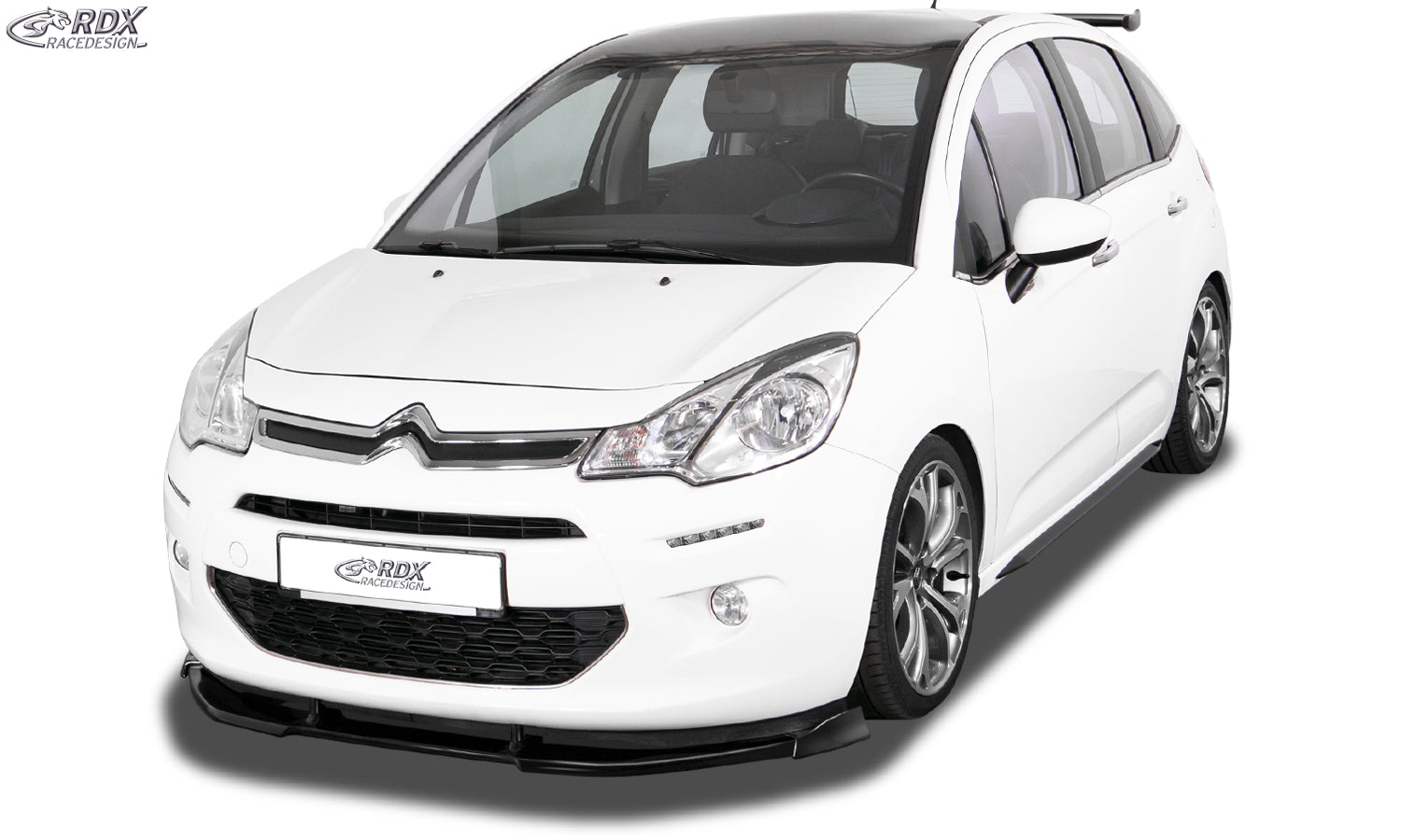 RDX Frontspoilerlippe VARIO-X für CITROEN C3 2013-2017 Frontlippe Front Ansatz Vorne Spoilerlippe