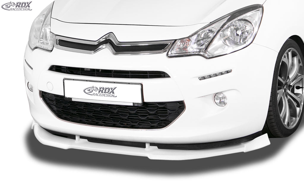 RDX Frontspoilerlippe VARIO-X für CITROEN C3 2013-2017 Frontlippe Front Ansatz Vorne Spoilerlippe