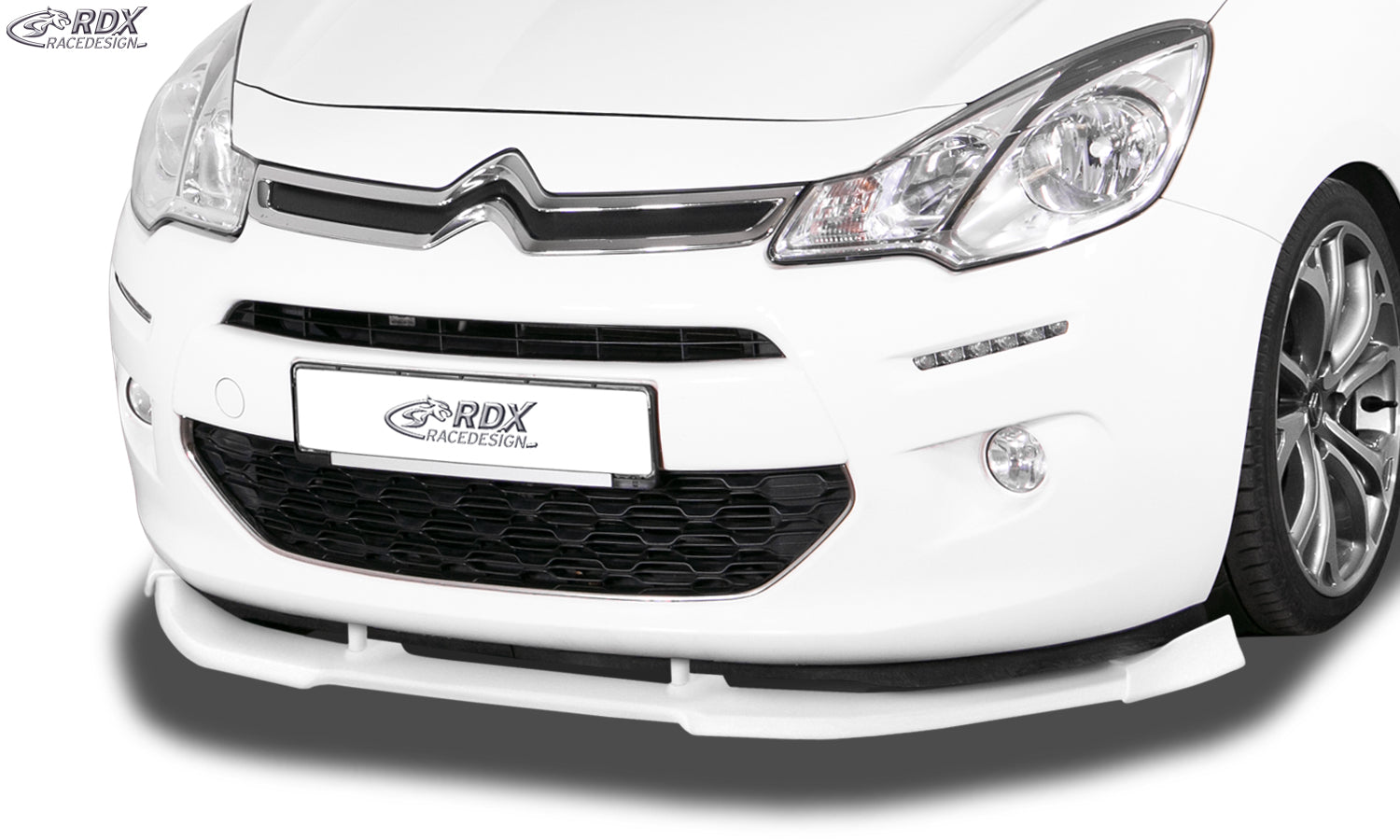 RDX Frontspoilerlippe VARIO-X für CITROEN C3 2013-2017 Frontlippe Front Ansatz Vorne Spoilerlippe